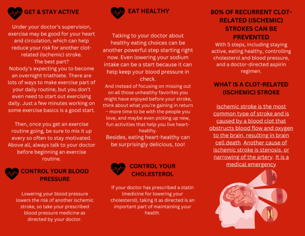 Heart Attack Stroke Brochure - Image 2