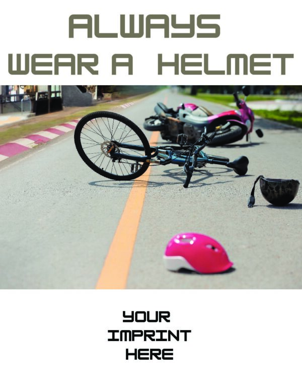 Always Wear a Helmet Coloring Book