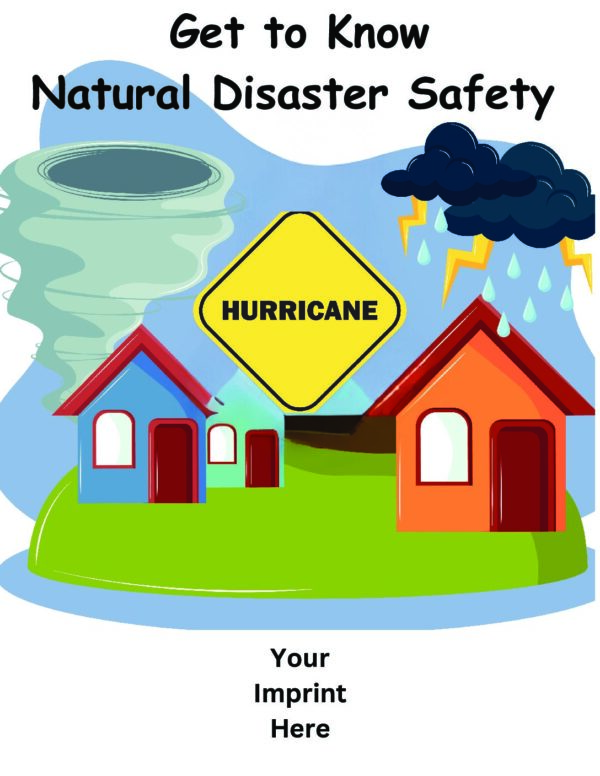 Natural Disaster Coloring Book