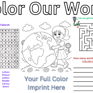 Color Our World Placemat