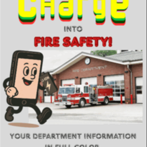 Charge Into Fire Safety Coloring Book