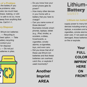 Lithium-Ion Battery Brochure