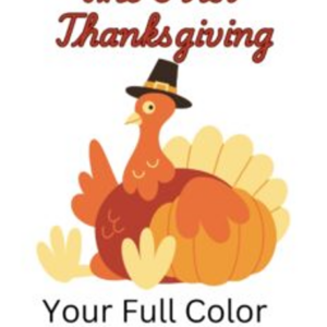 The First Thanksgiving Coloring Book